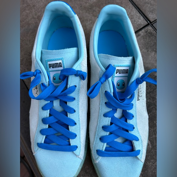 Puma Mens Suede LIMITED EDITION Squirtle Pokemon - Size 10 - Picture 4 of 7